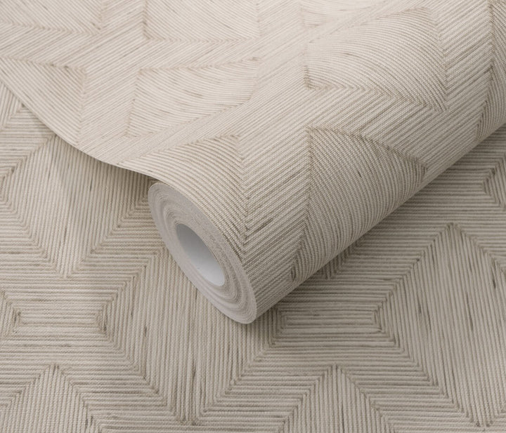 Erismann Hidden Harmony Geometric Soft Taupe Wallpaper