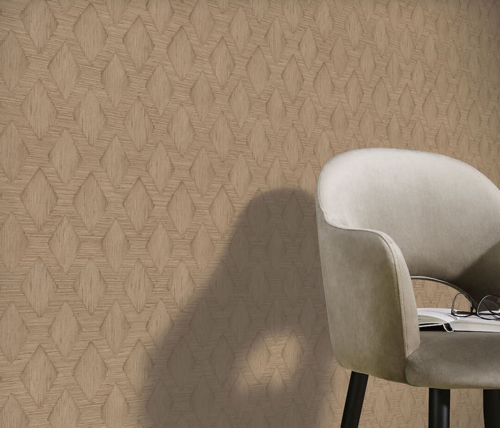 Erismann Hidden Harmony Geometric Natural Wallpaper