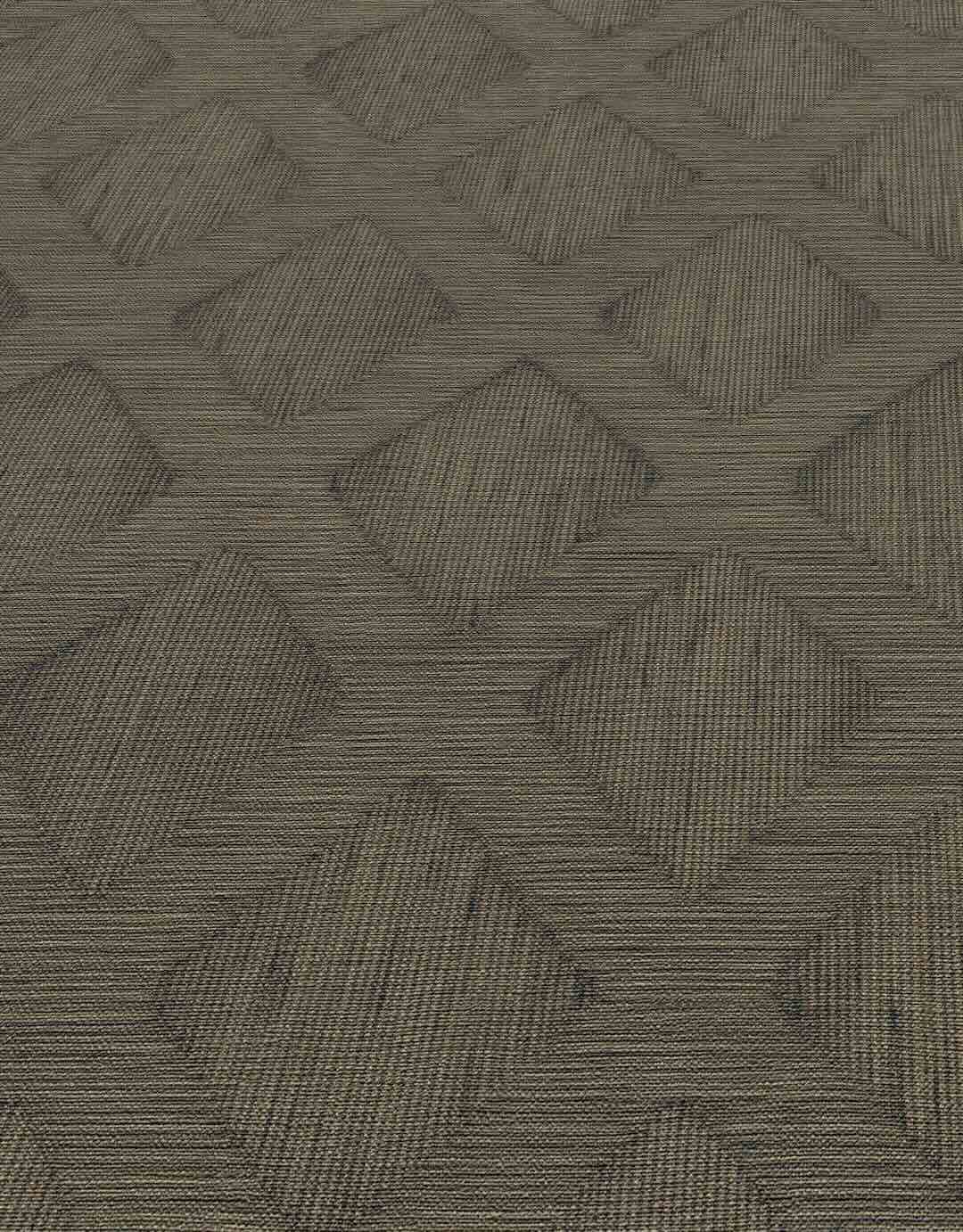 Erismann Hidden Harmony Geometric Forest Green Wallpaper