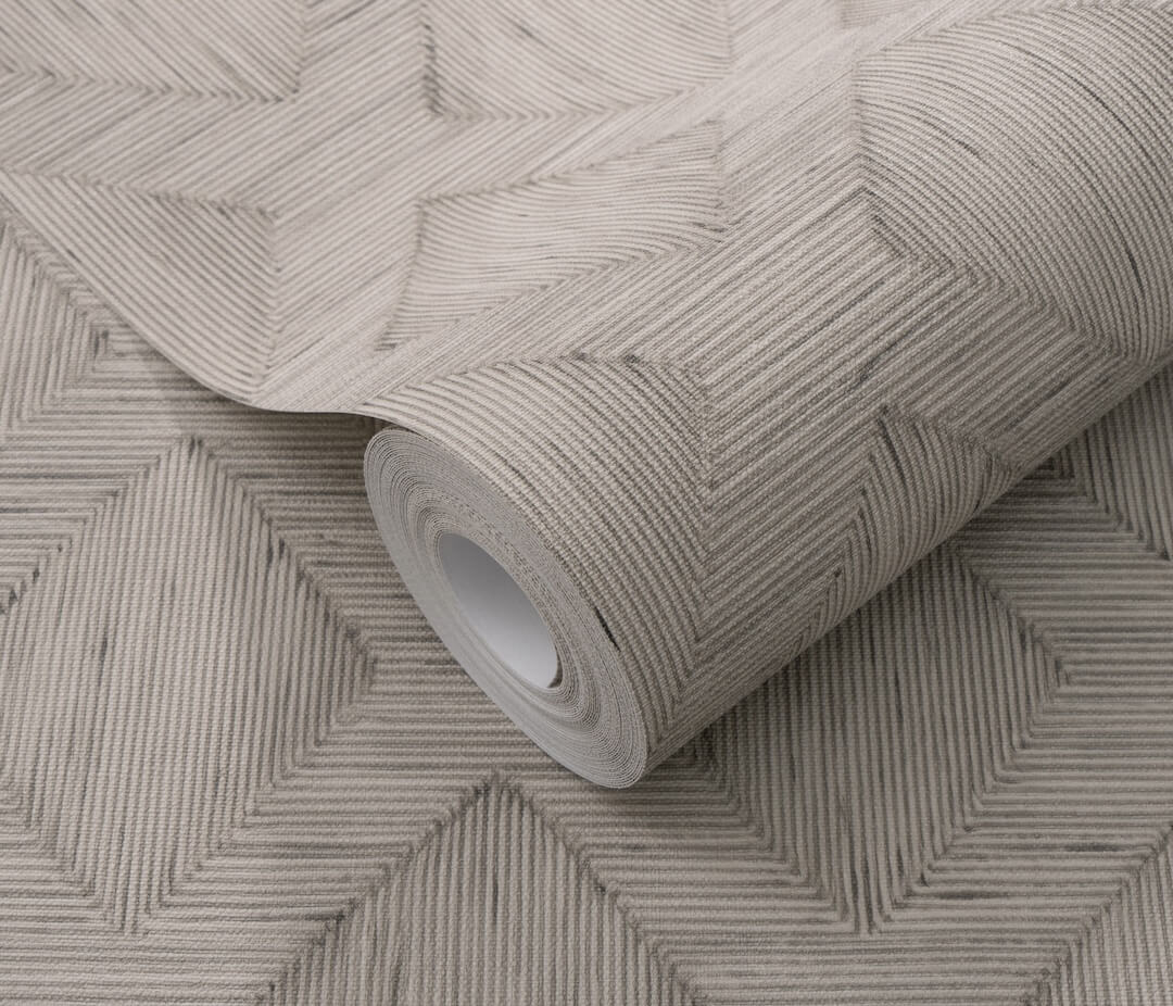 Erismann Hidden Harmony Geometric Grey Wallpaper