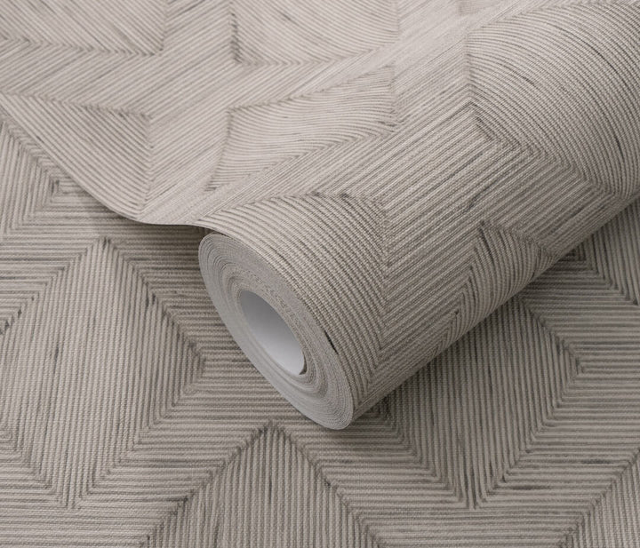 Erismann Hidden Harmony Geometric Grey Wallpaper