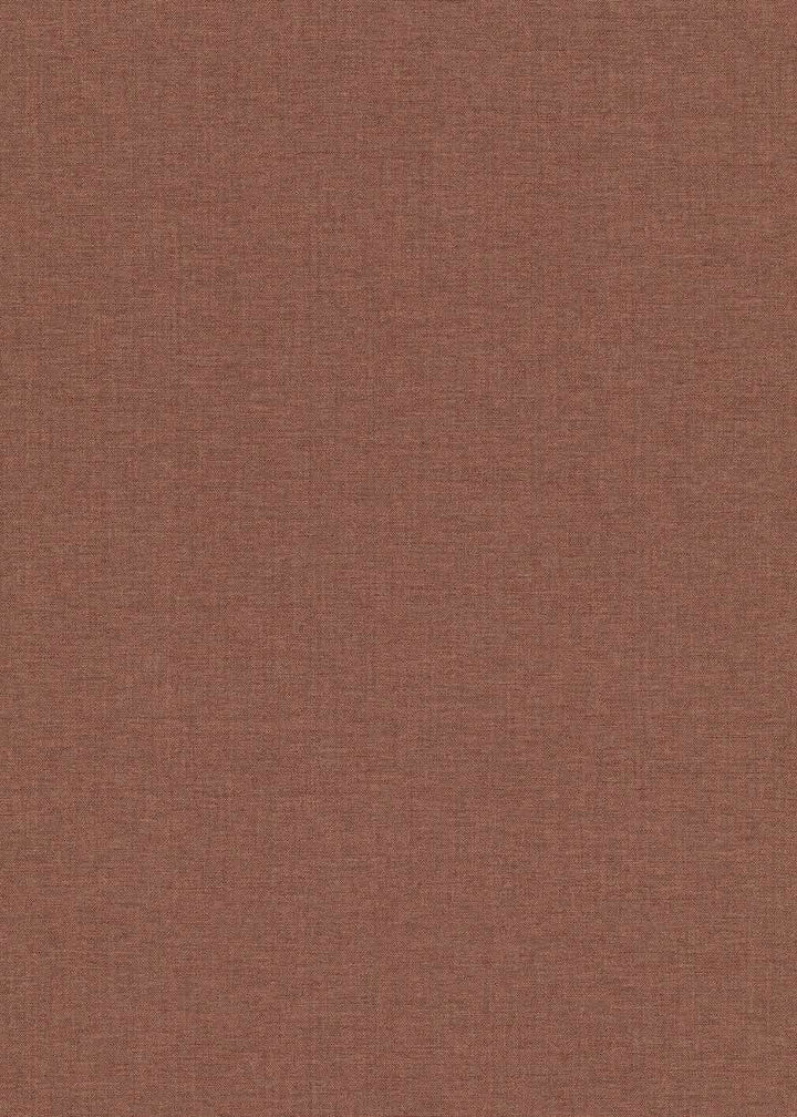 Erismann Serenity Linen Texture Rust Red Wallpaper
