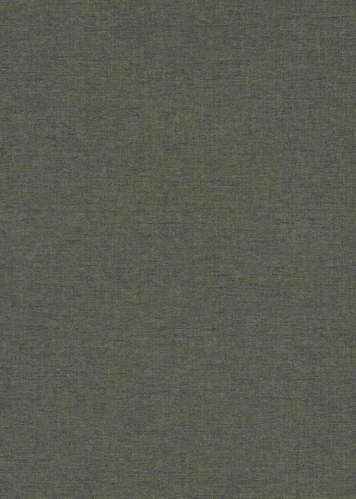 Erismann Serenity Linen Texture Deep Forest Green Wallpaper