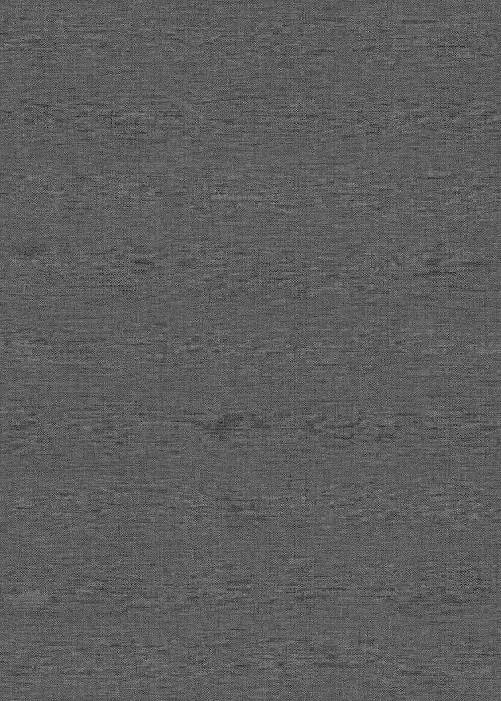 Erismann Serenity Linen Texture Black Wallpaper