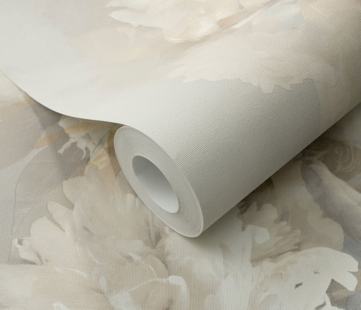 Erismann Lucent Bloom Taupe Wallpaper