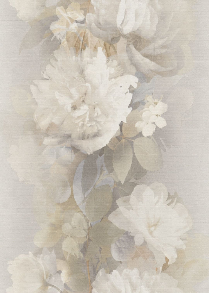 Erismann Lucent Bloom Taupe Wallpaper