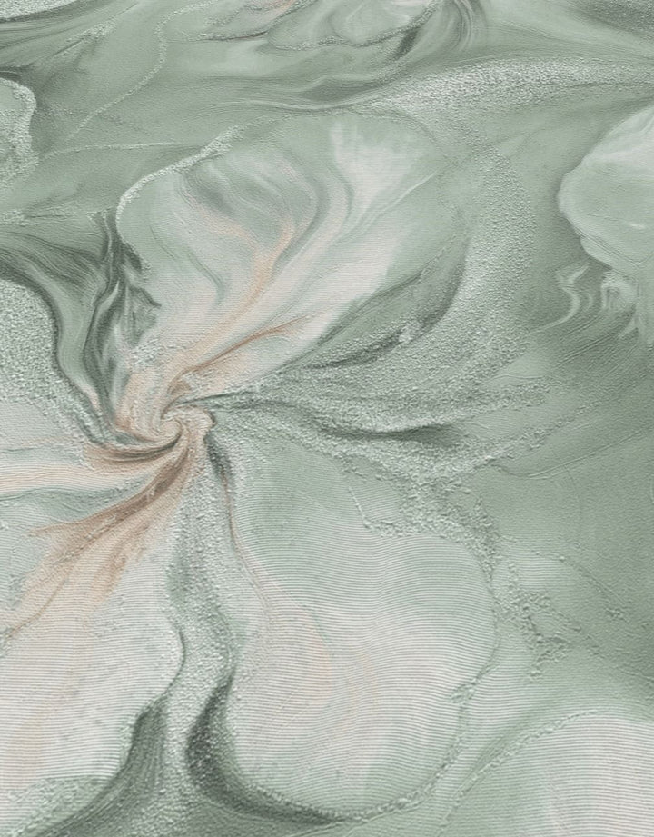 Erismann Aurora Turquoise Floral Wallpaper