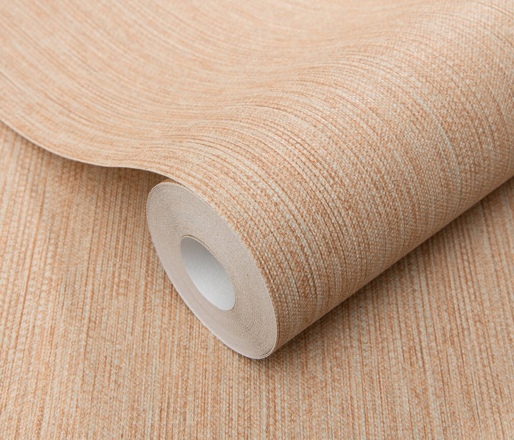 Erismann Stoneweave Texture Orange Wallpaper