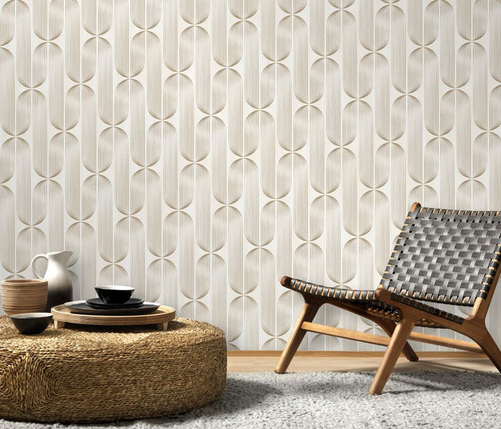 Erismann Graphic Cream Wallpaper