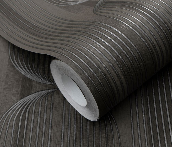Erismann Graphic Grey Wallpaper