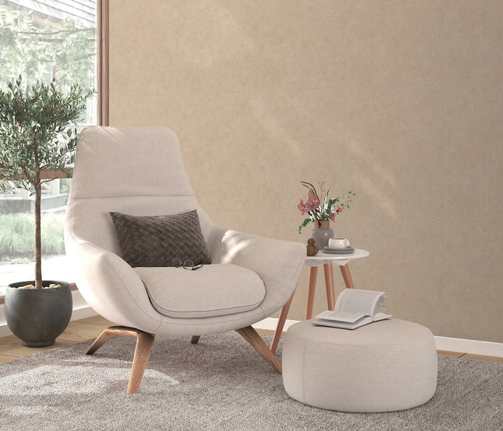 ELLE Decoration Velvet Mist Beige Wallpaper