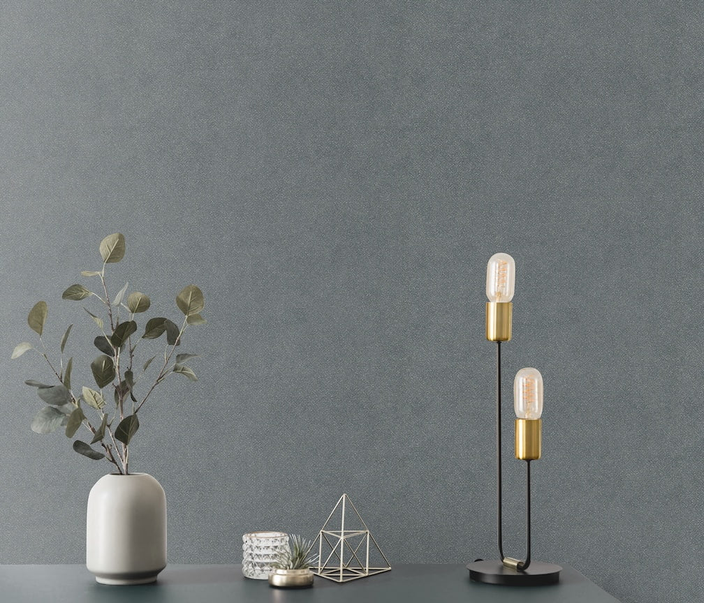 ELLE Decoration Velvet Mist Blue Wallpaper