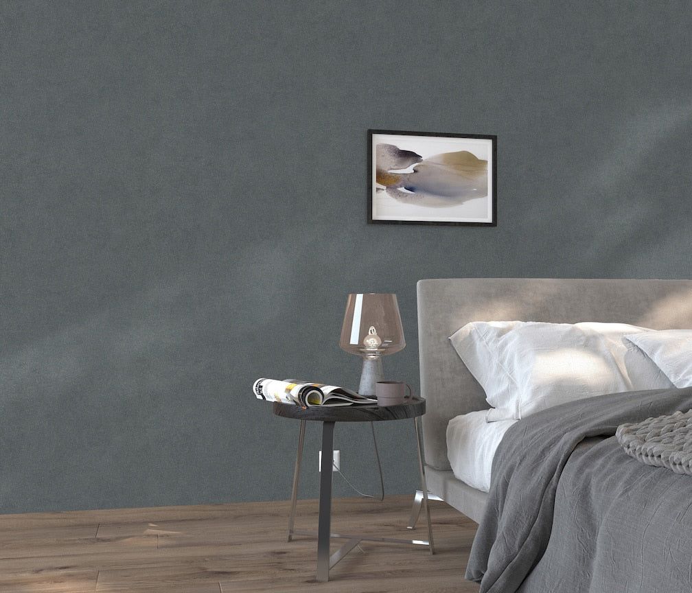 ELLE Decoration Velvet Mist Blue Wallpaper