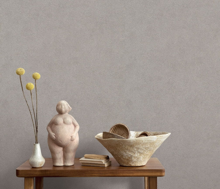 ELLE Decoration Velvet Mist Taupe Wallpaper