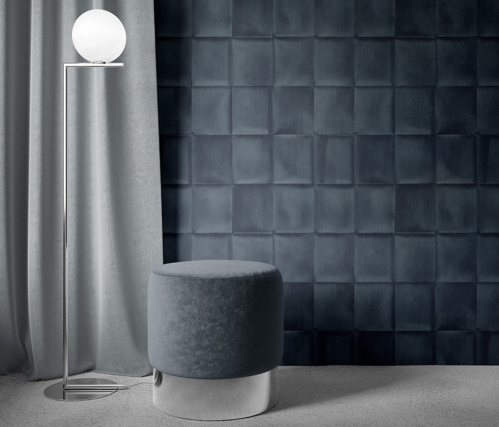 ELLE Decoration Radiance Square Blue Wallpaper