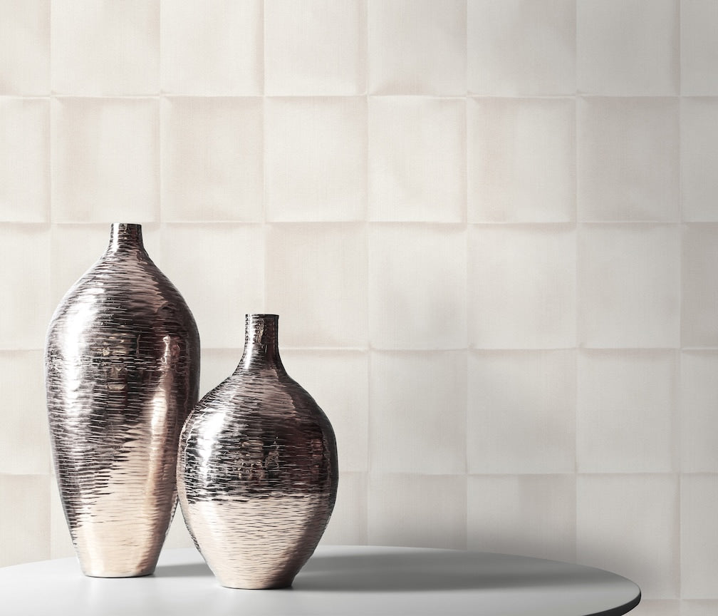 ELLE Decoration Radiance Square Cream Wallpaper