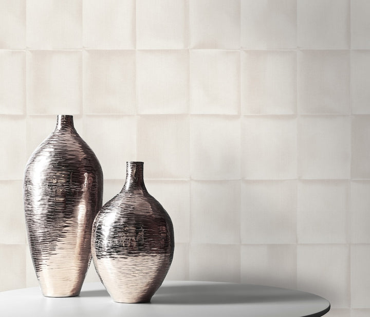 ELLE Decoration Radiance Square Cream Wallpaper