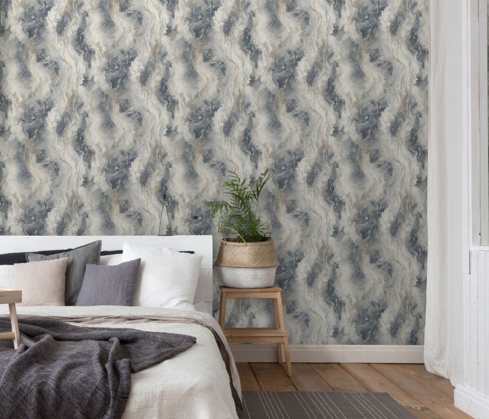 Erismann Marble Grey Wallpaper
