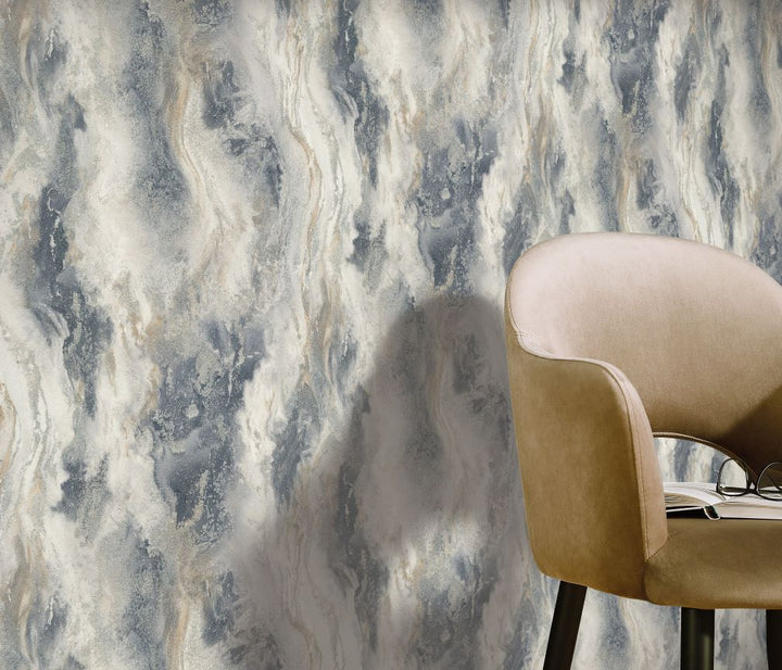 Erismann Marble Grey Wallpaper