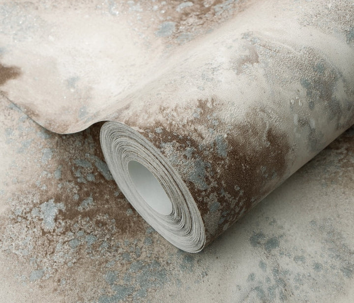 ELLE Decoration Cosmic Marble Brown Wallpaper