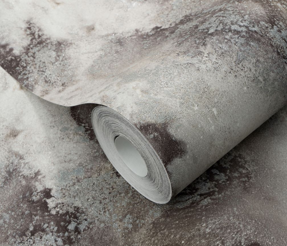 Erismann Marble Violet Wallpaper
