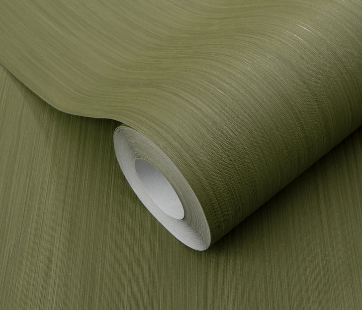 ELLE Decoration Cadence Plain Green Wallpaper