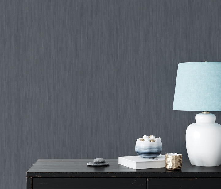 ELLE Decoration Cadence Plain Blue Wallpaper