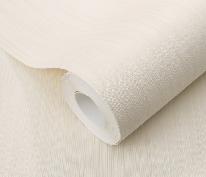 ELLE Decoration Cadence Plain Cream Wallpaper