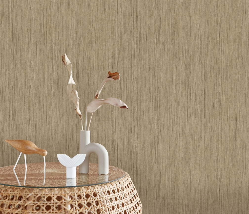 ELLE Decoration Cadence Plain Hazel Wallpaper