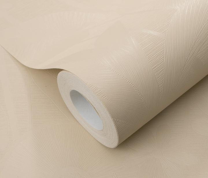 ELLE Decoration Floral Echo Leaves Beige Wallpaper