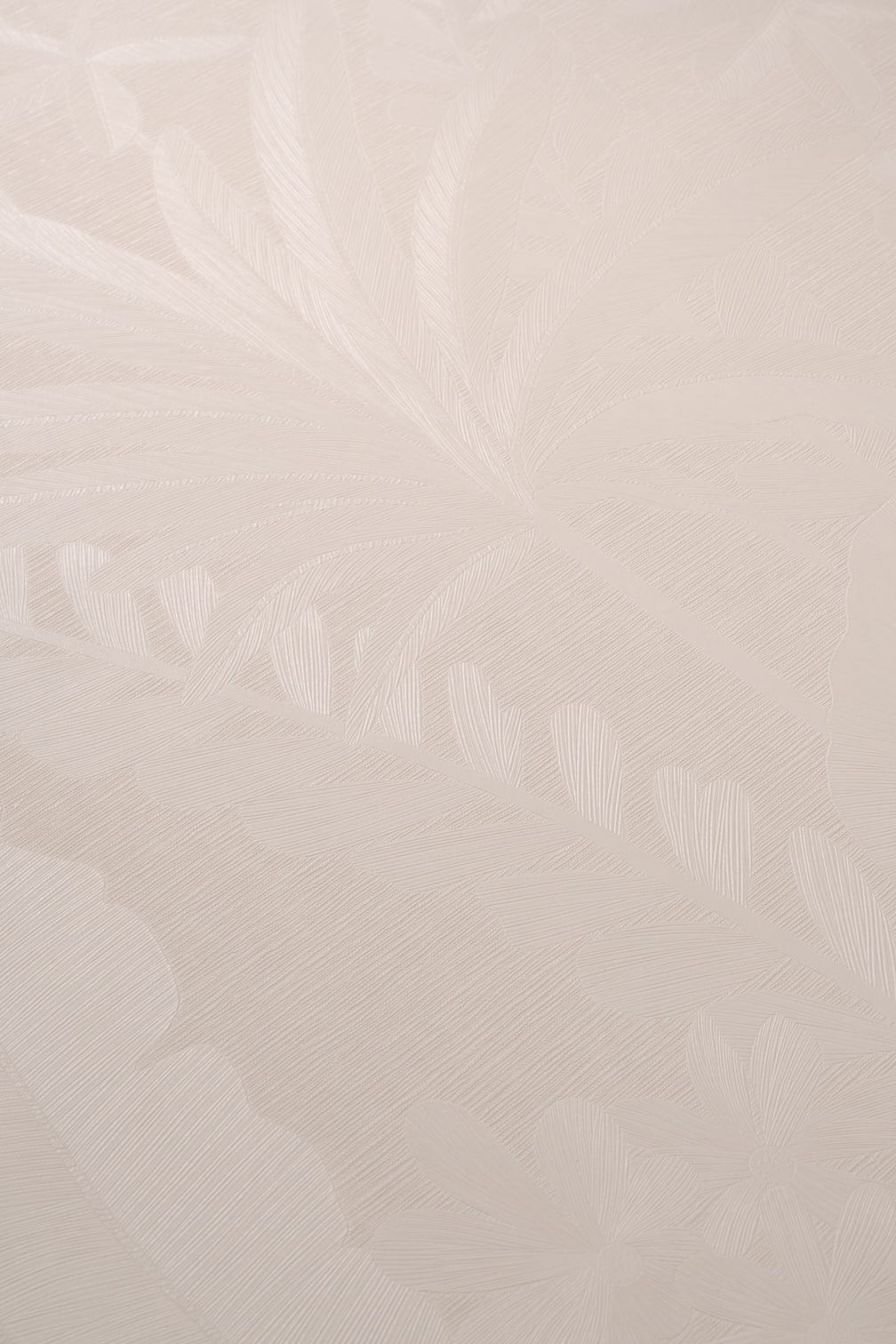 ELLE Decoration Floral Echo Leaves Pink Wallpaper
