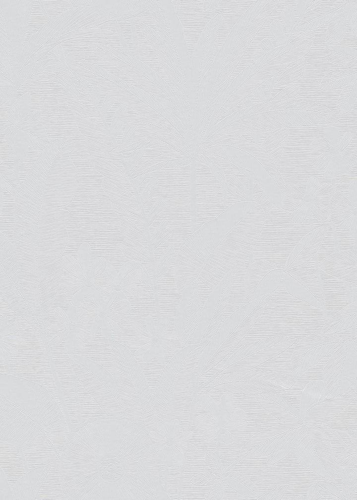 ELLE Decoration Floral Echo Leaves Grey Wallpaper