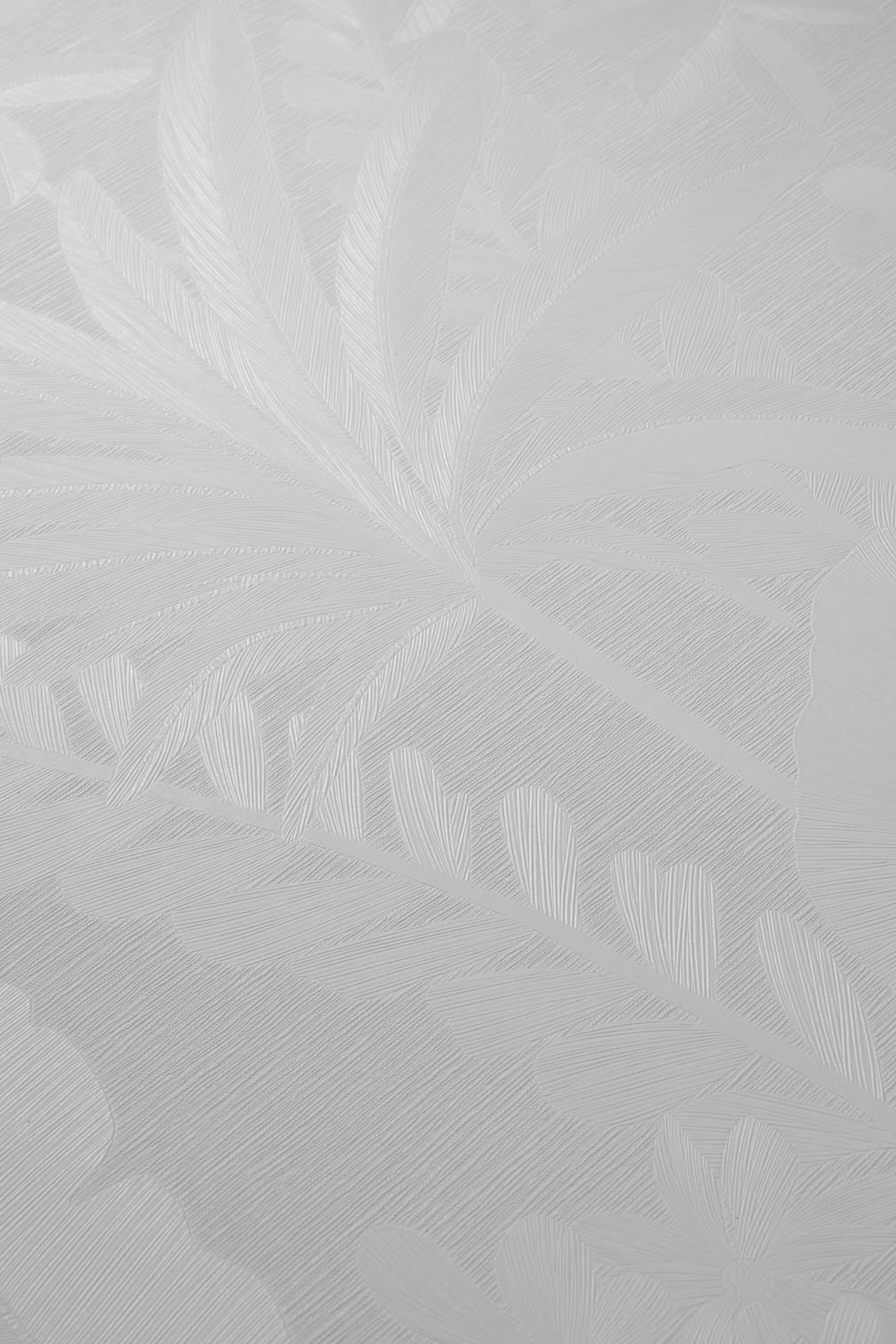 ELLE Decoration Floral Echo Leaves Grey Wallpaper