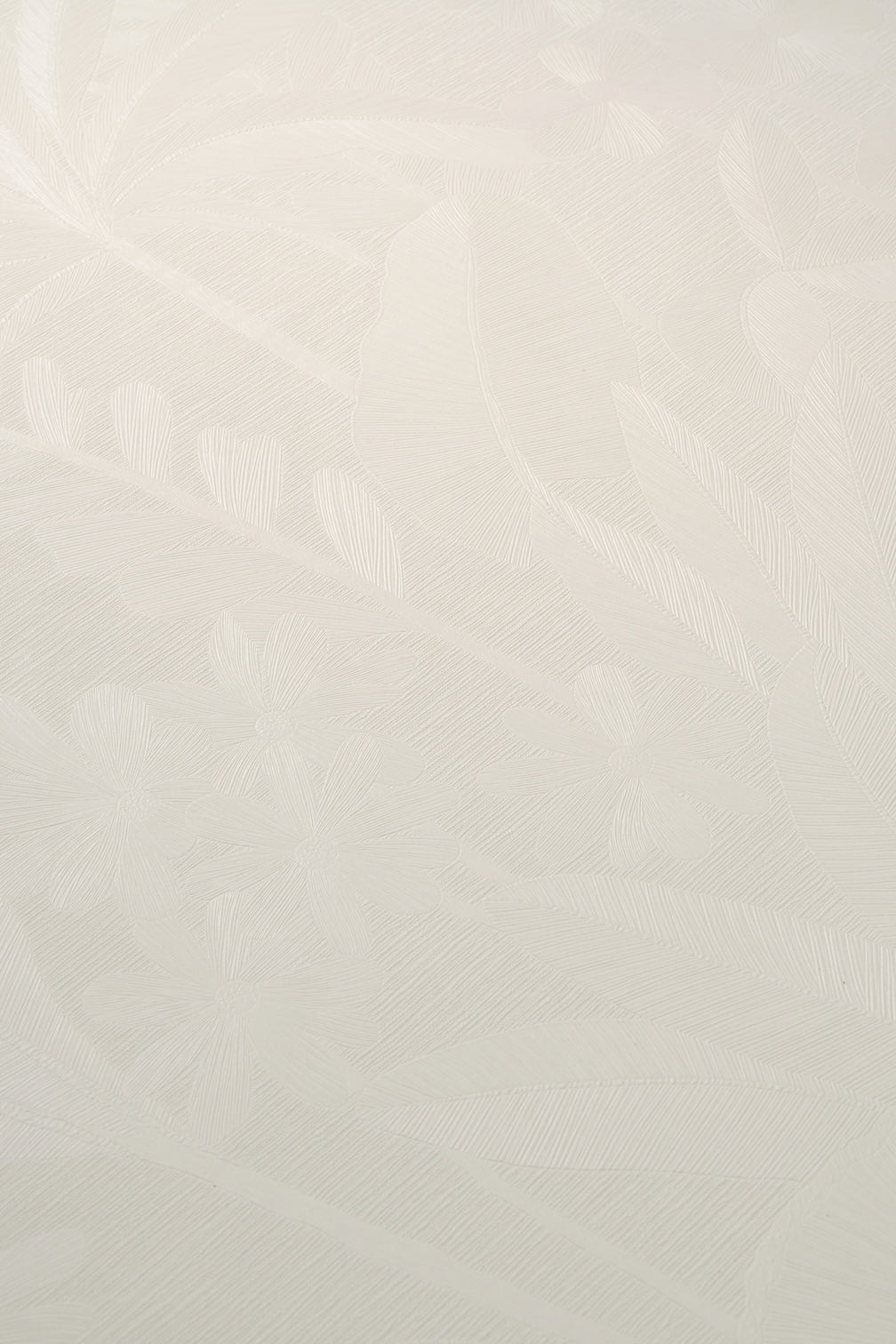 ELLE Decoration Floral Echo Leaves Cream Wallpaper