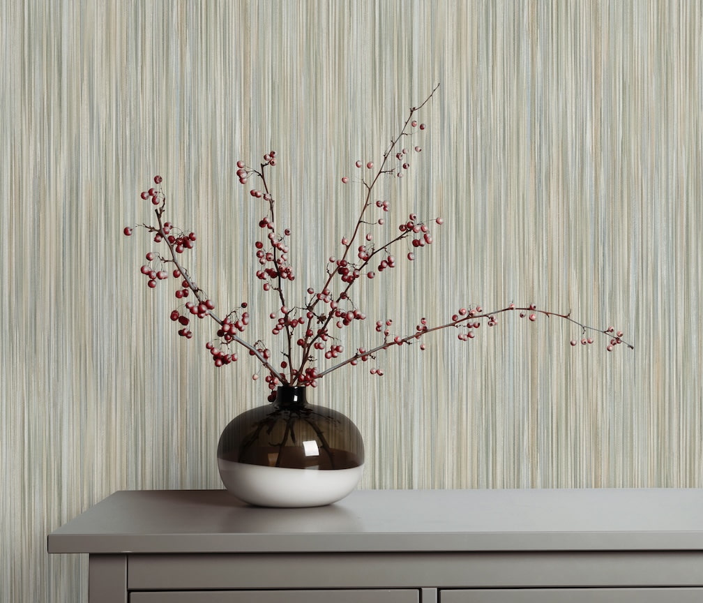 ELLE Decoration Silent Flow Green Wallpaper