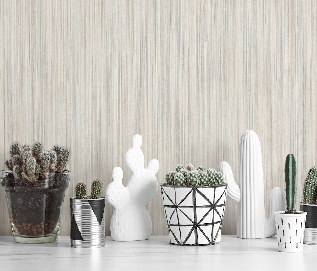 ELLE Decoration Silent Flow Light Taupe Wallpaper