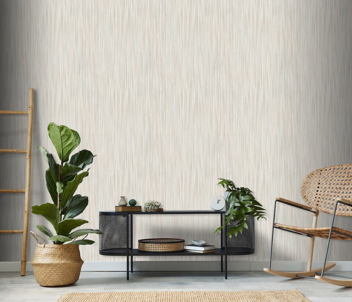 ELLE Decoration Silent Flow Light Taupe Wallpaper
