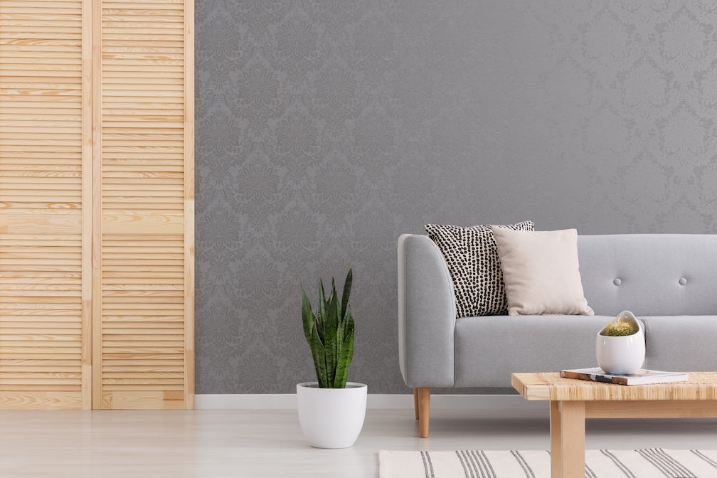 Boutique Vogue Dove Grey Wallpaper