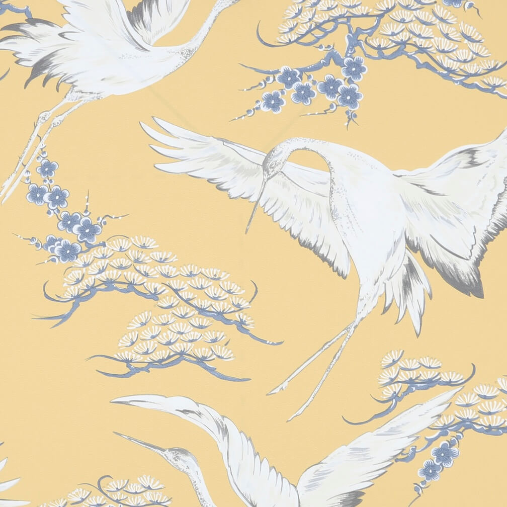 Superfresco Easy Cranes Ochre Wallpaper
