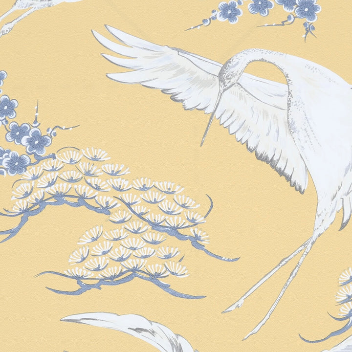 Superfresco Easy Cranes Ochre Wallpaper