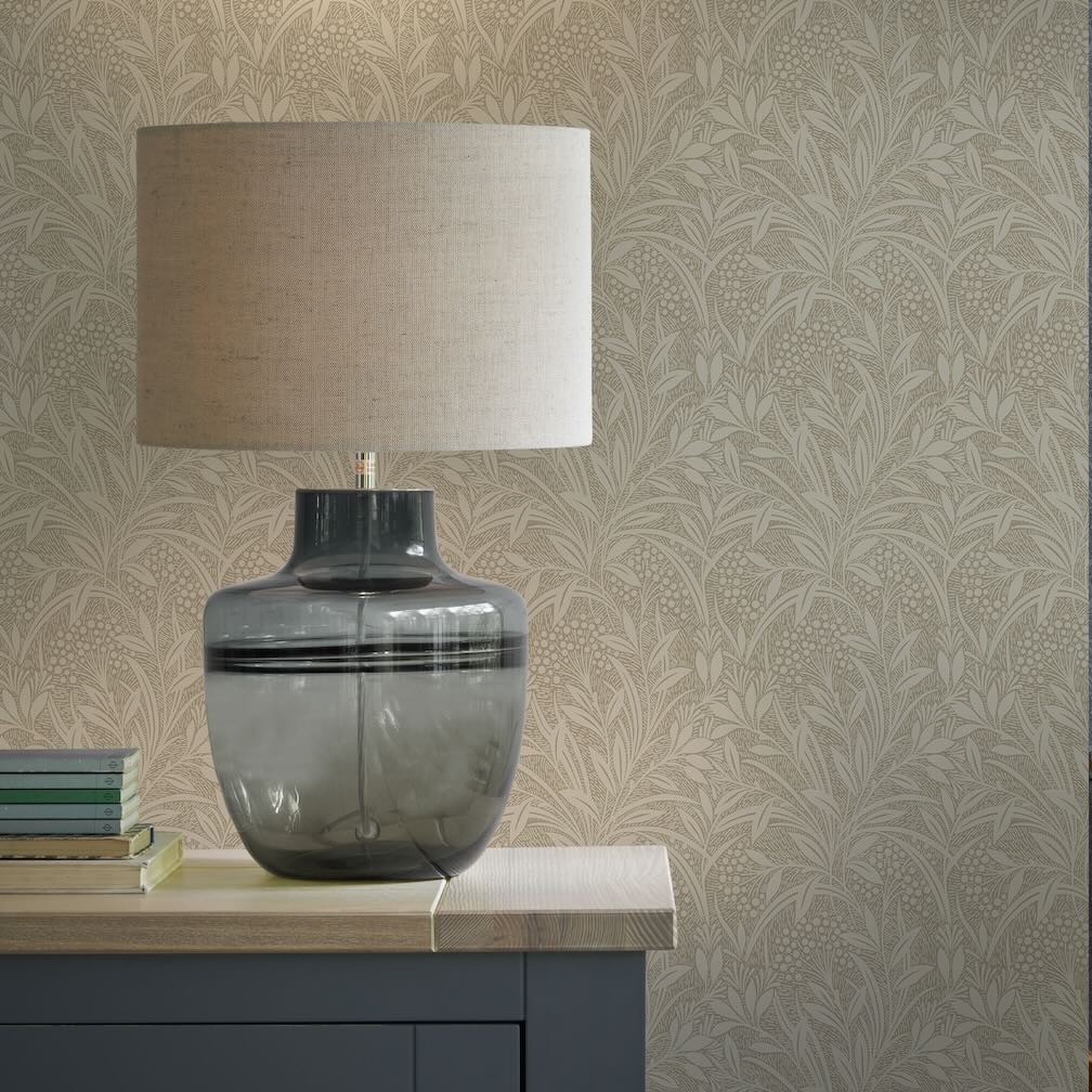 Laura Ashley Natural Barley Wallpaper