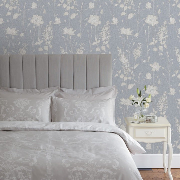 Laura Ashley Dragonfly Garden Chalk Wallpaper