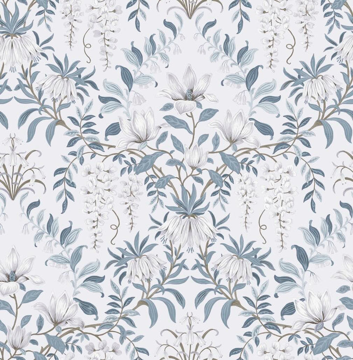 Laura Ashley Parterre Off White Wallpaper
