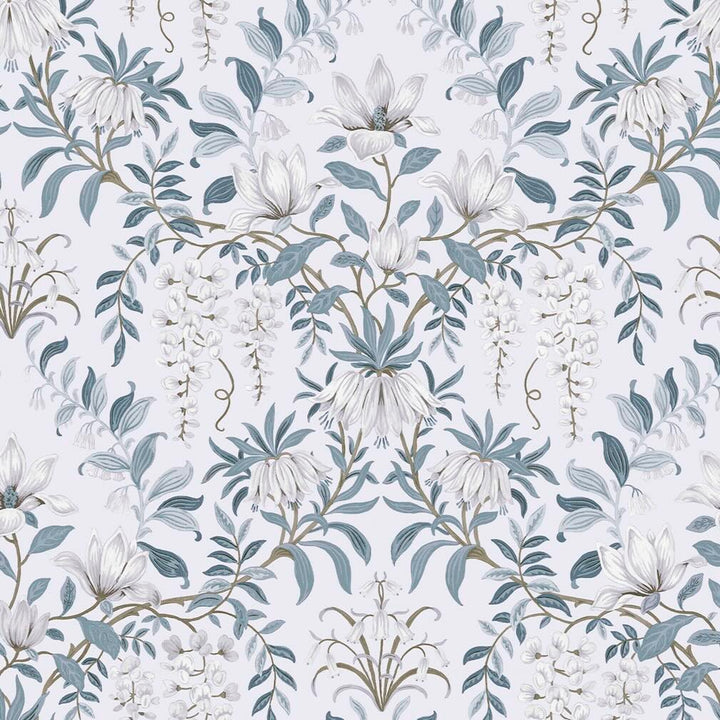 Laura Ashley Parterre Off White Wallpaper
