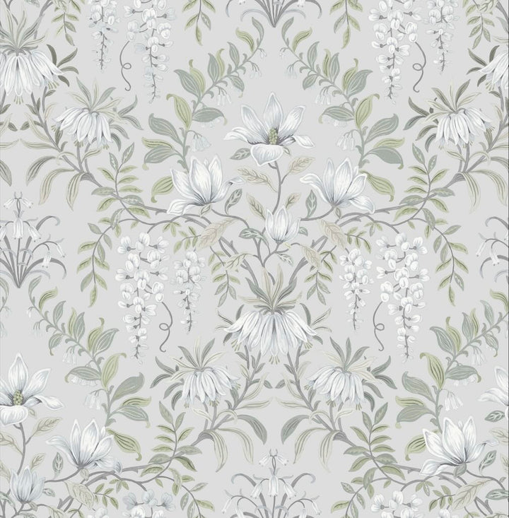Laura Ashley Parterre Sage Wallpaper