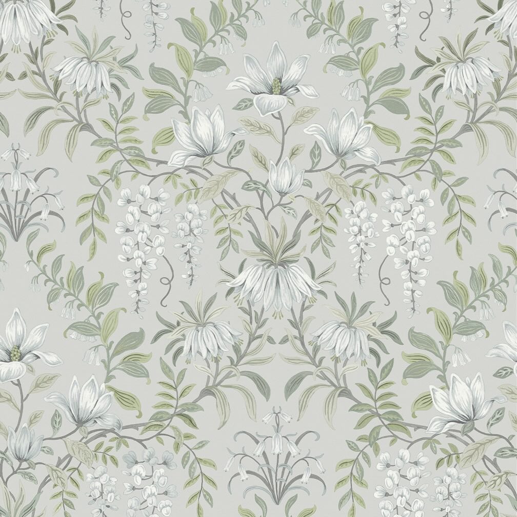 Laura Ashley Parterre Sage Wallpaper