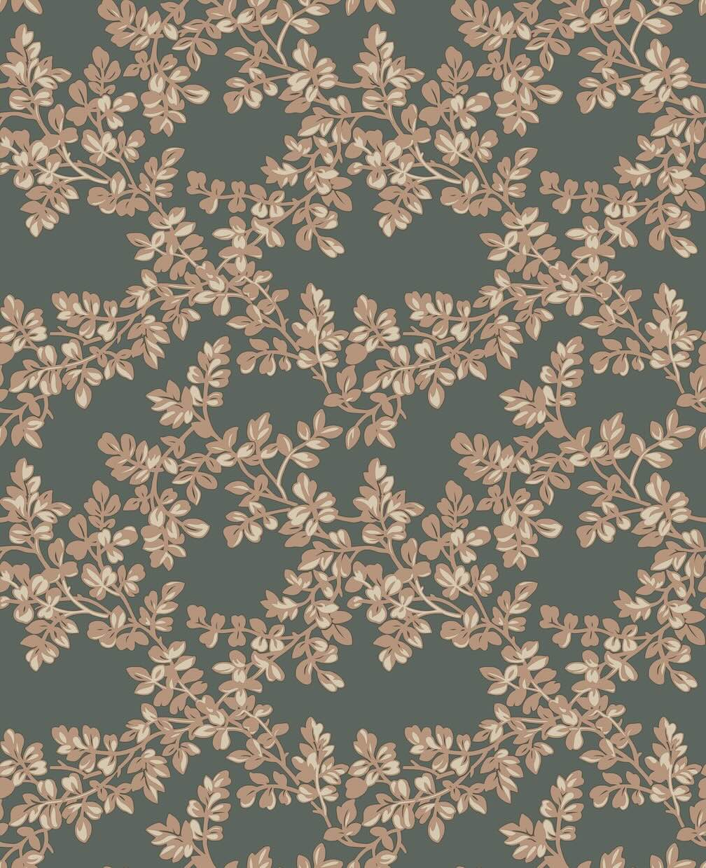 Laura Ashley Burnham Fern Wallpaper