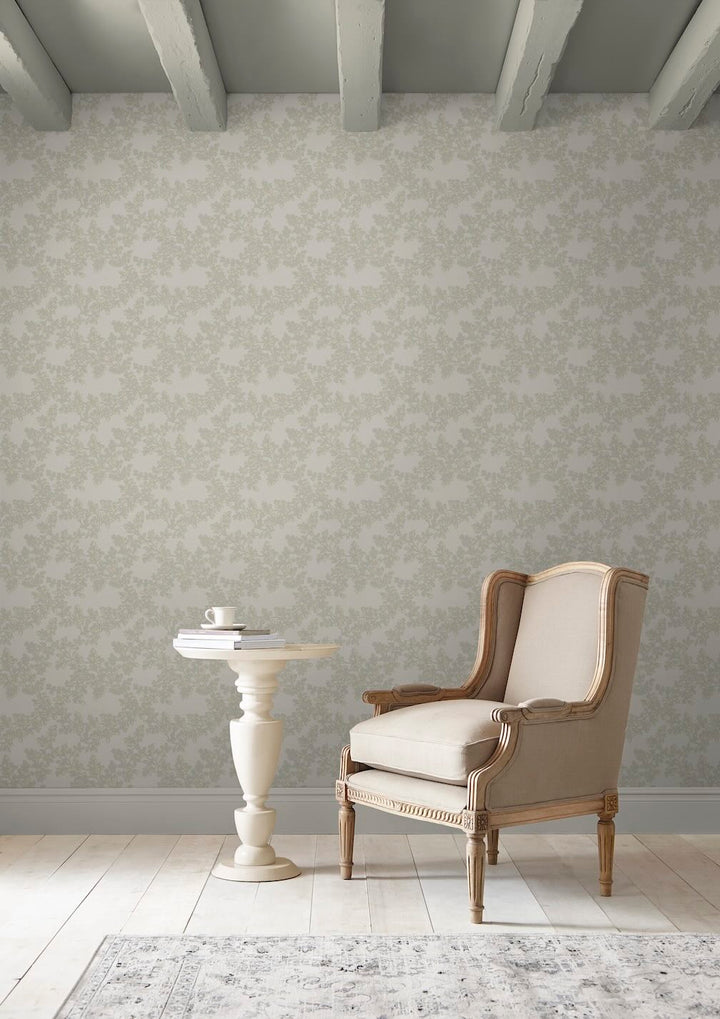 Laura Ashley Dove Grey Wallpaper