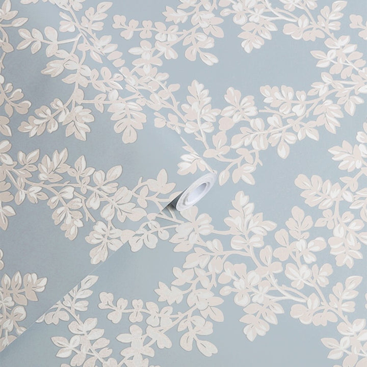 Laura Ashley Pale Seaspray Wallpaper