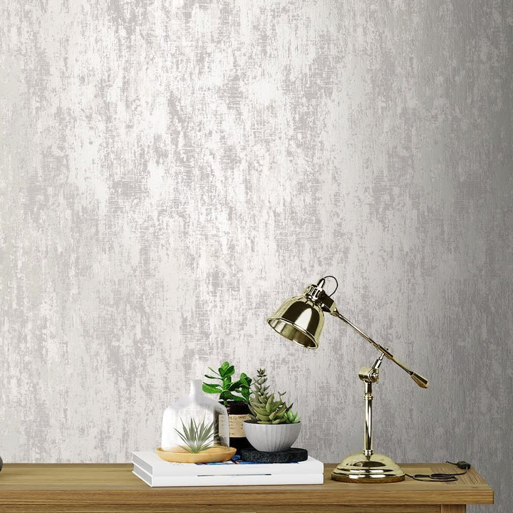 Laura Ashley Whinfell Moonbeam Wallpaper